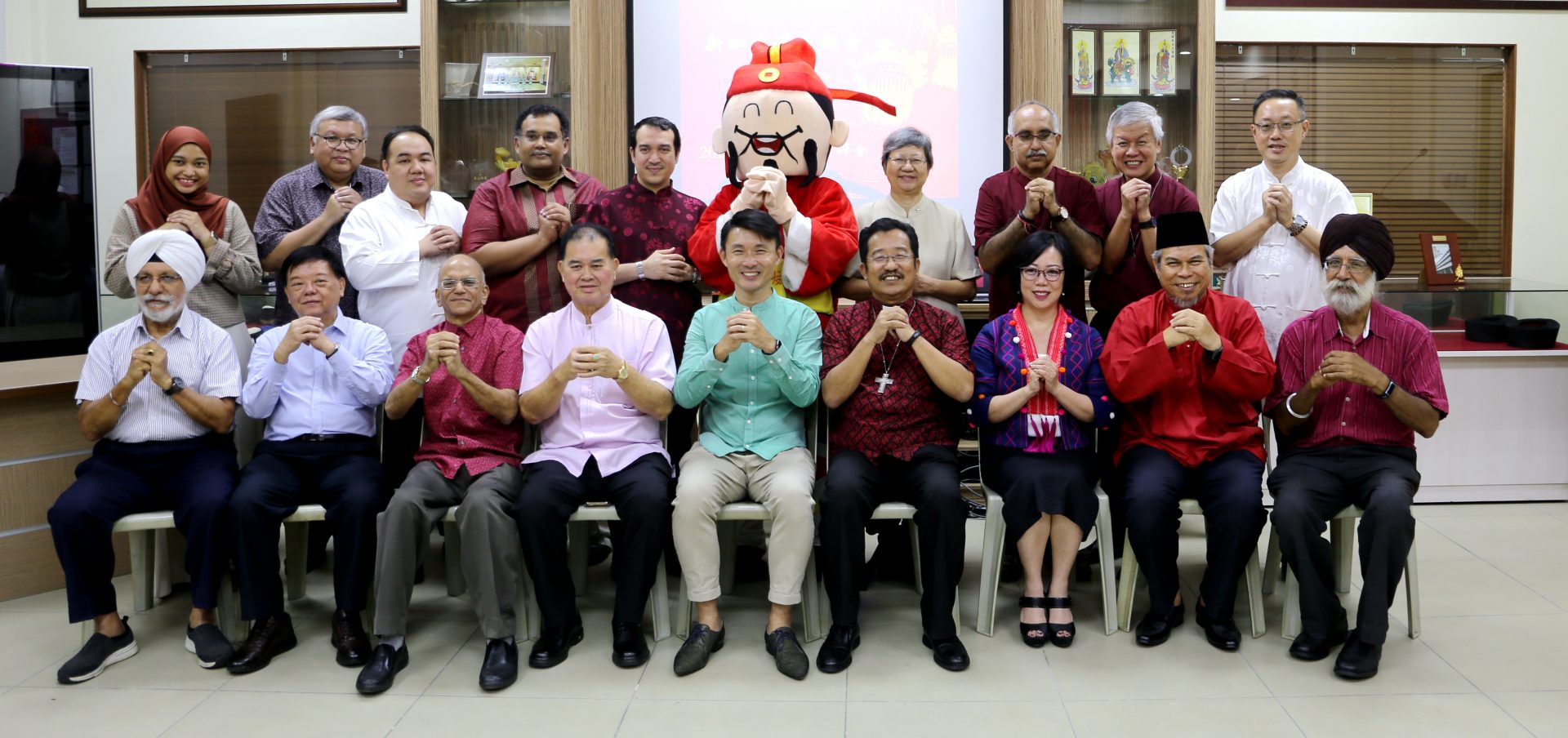 Taoist Federation celebrates CNY with Interfaith Leaders!