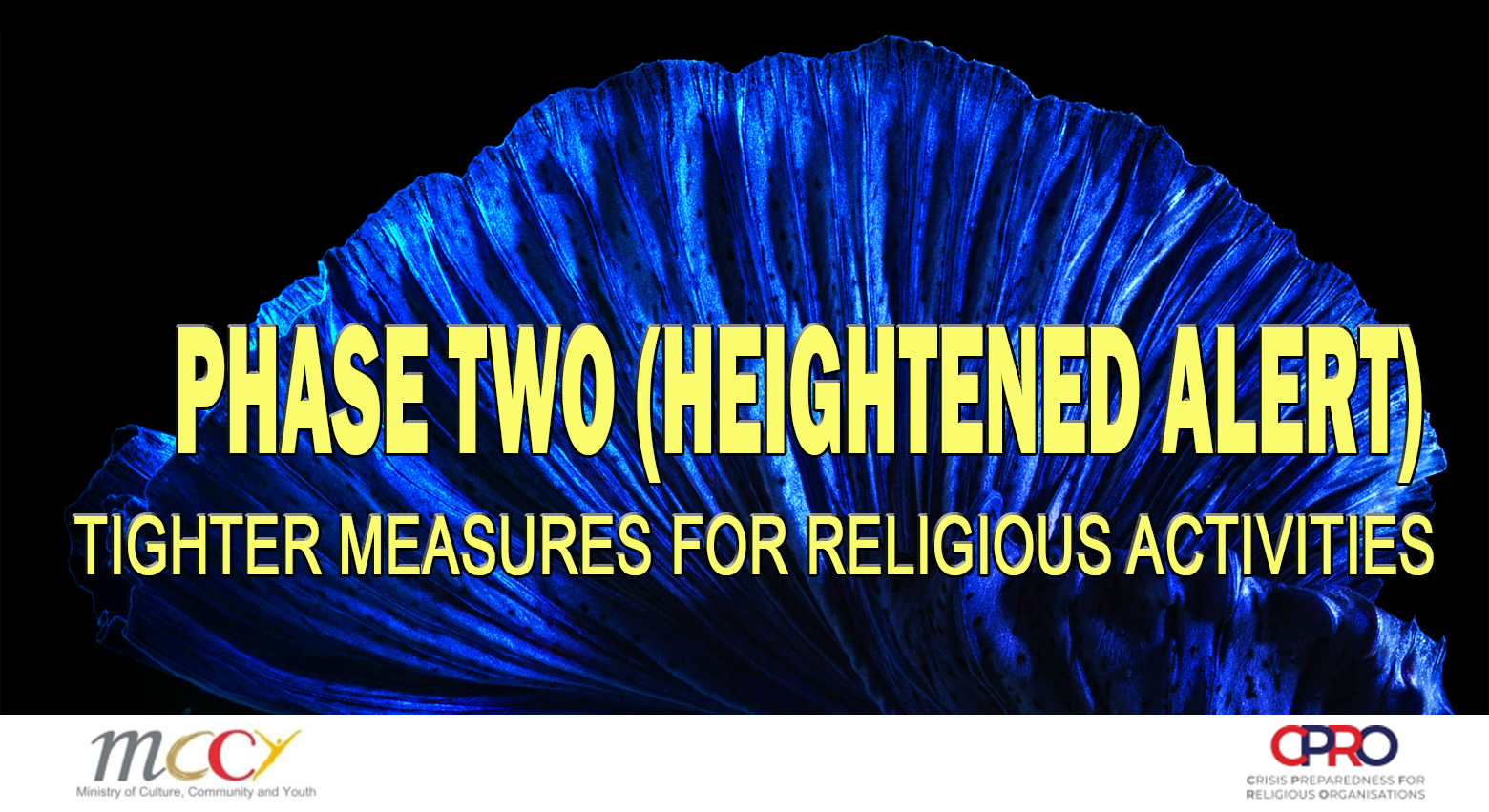 PHASE TWO (HEIGHTENED ALERT) TIGHTER MEASURES FOR RELIGIOUS ACTIVITIES